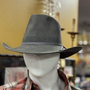 Resistol Classic Western Felt Hat in Charcoal